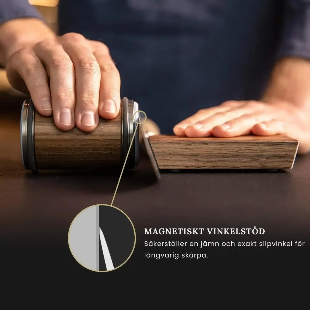 Hälsa Trä™ Knife Sharpener – Diamond Rolling Sharpener