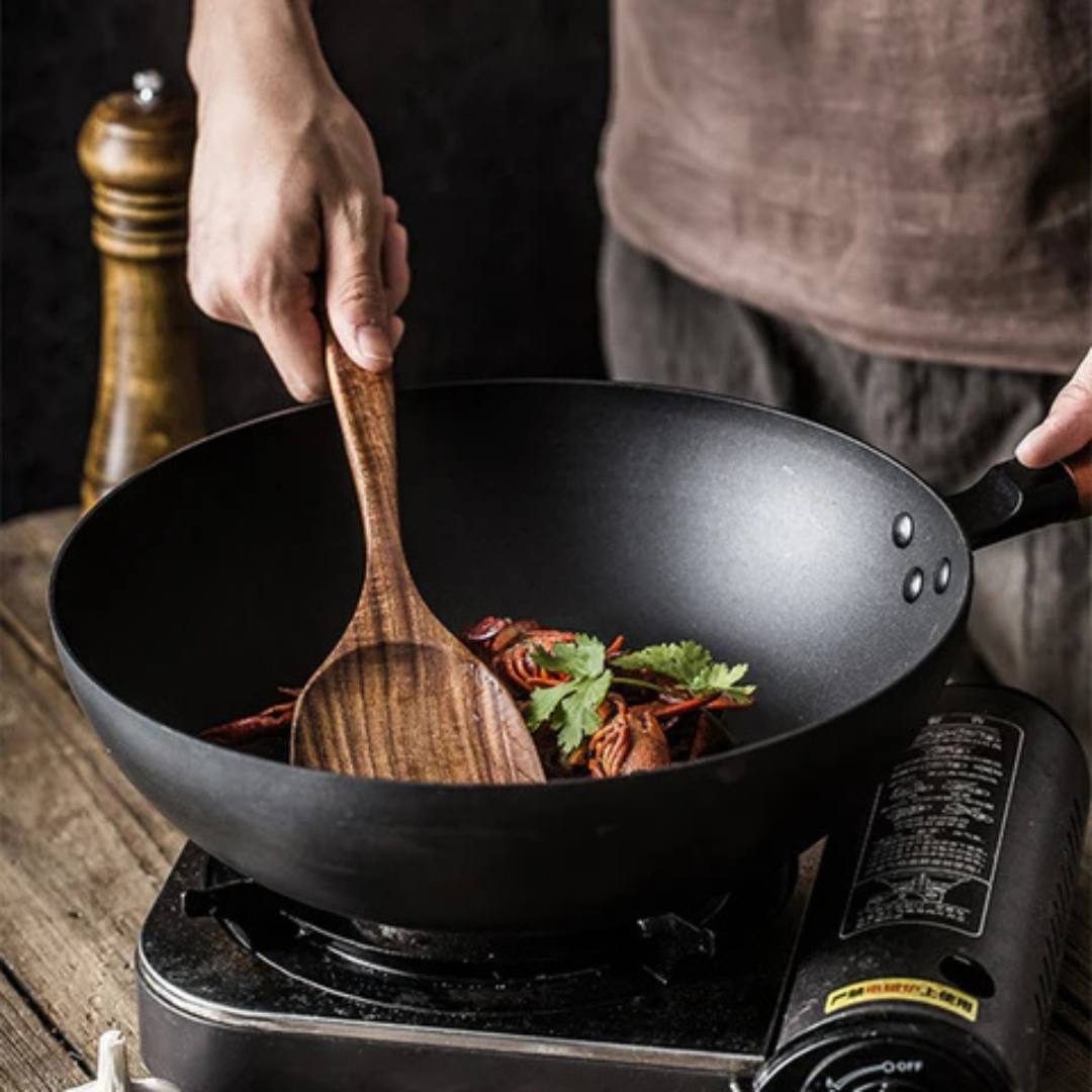 Hälsa Trä Natural Wood Utensil Set