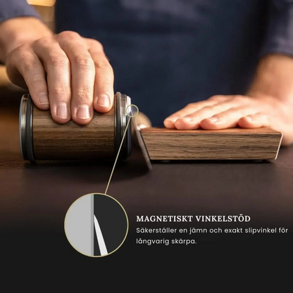 Hälsa Trä™ Knife Sharpener – Diamond Rolling Sharpener