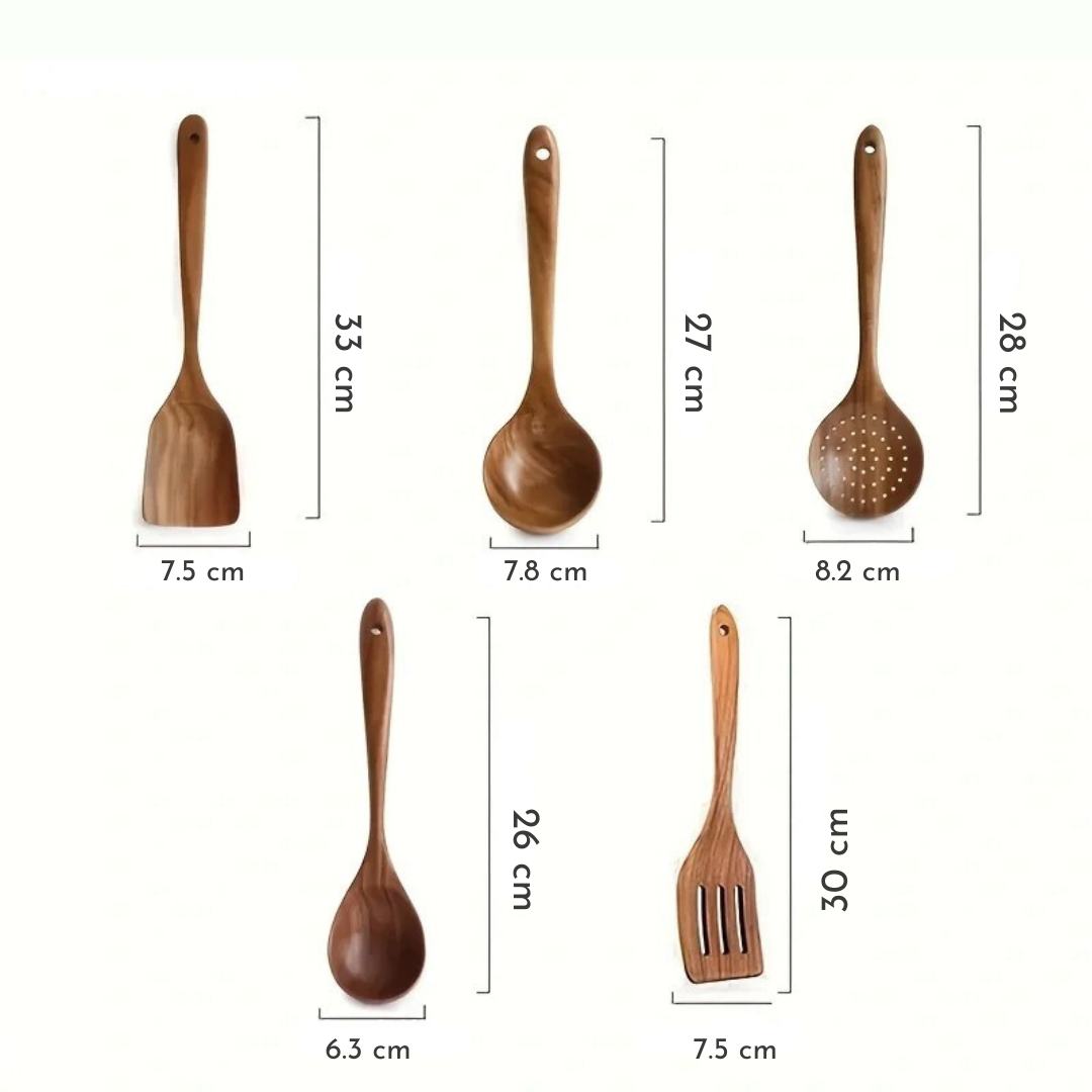 HälsaTrä™ Kitchenware – Original Set